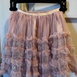 Ballerina Pink sequin and toule skirt